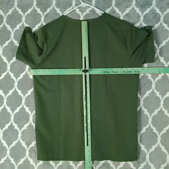 FIGS Scrub Set Men Medium Short Moss Green Leon Top Axim Cargo Pants Stretch - Picture 5 of 15